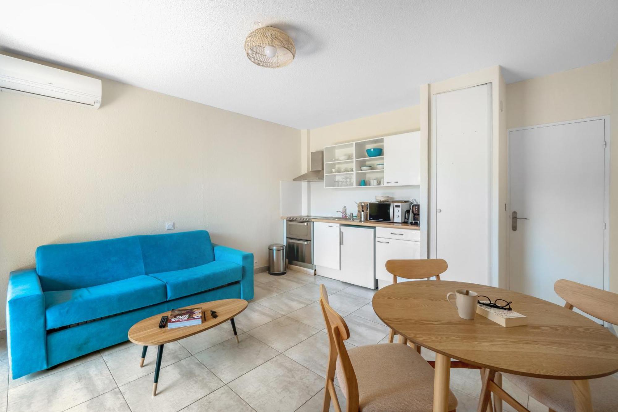 Eden Azur Apart otel Golfe-Juan Oda fotoğraf