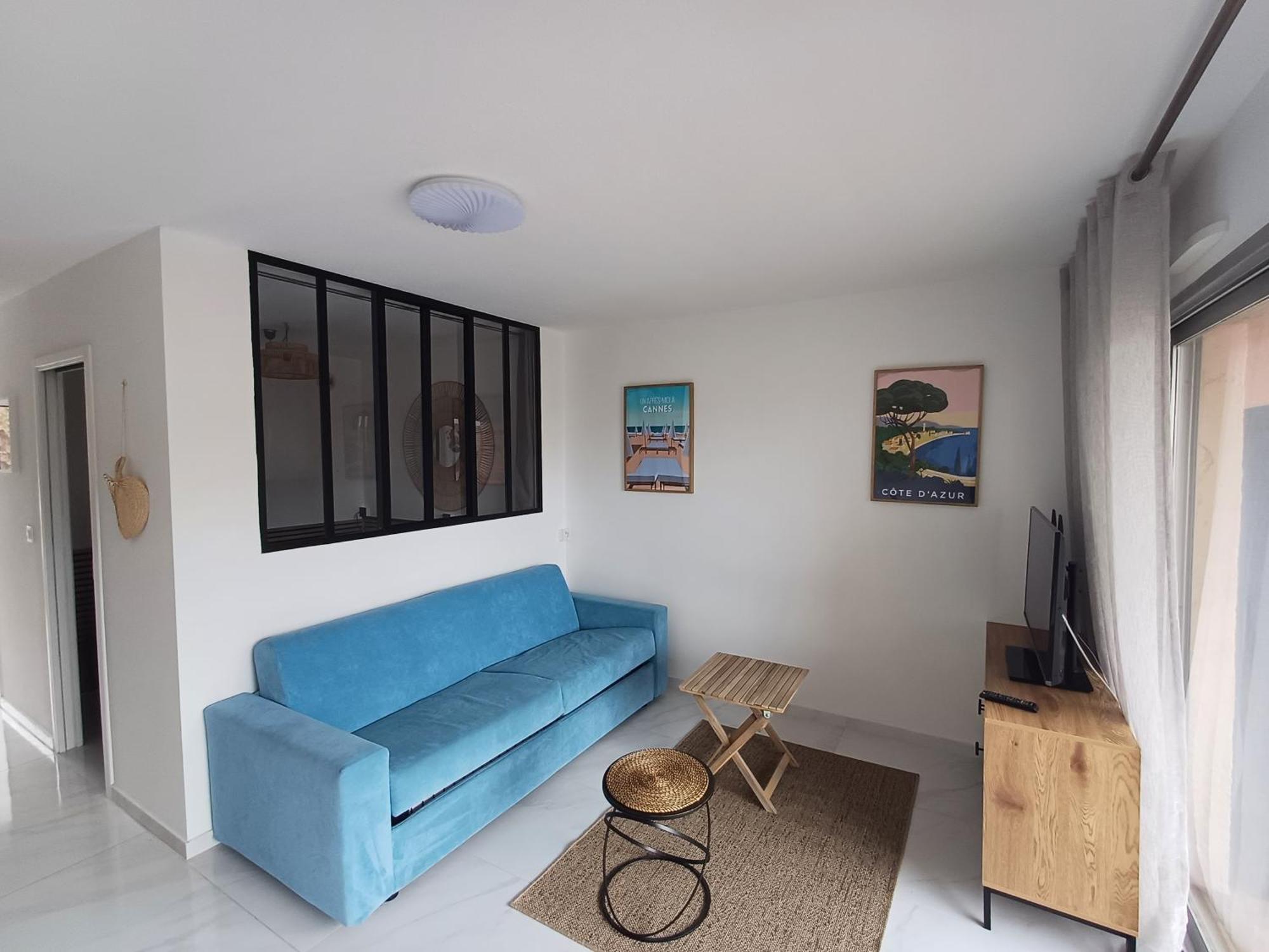 Eden Azur Apart otel Golfe-Juan Oda fotoğraf