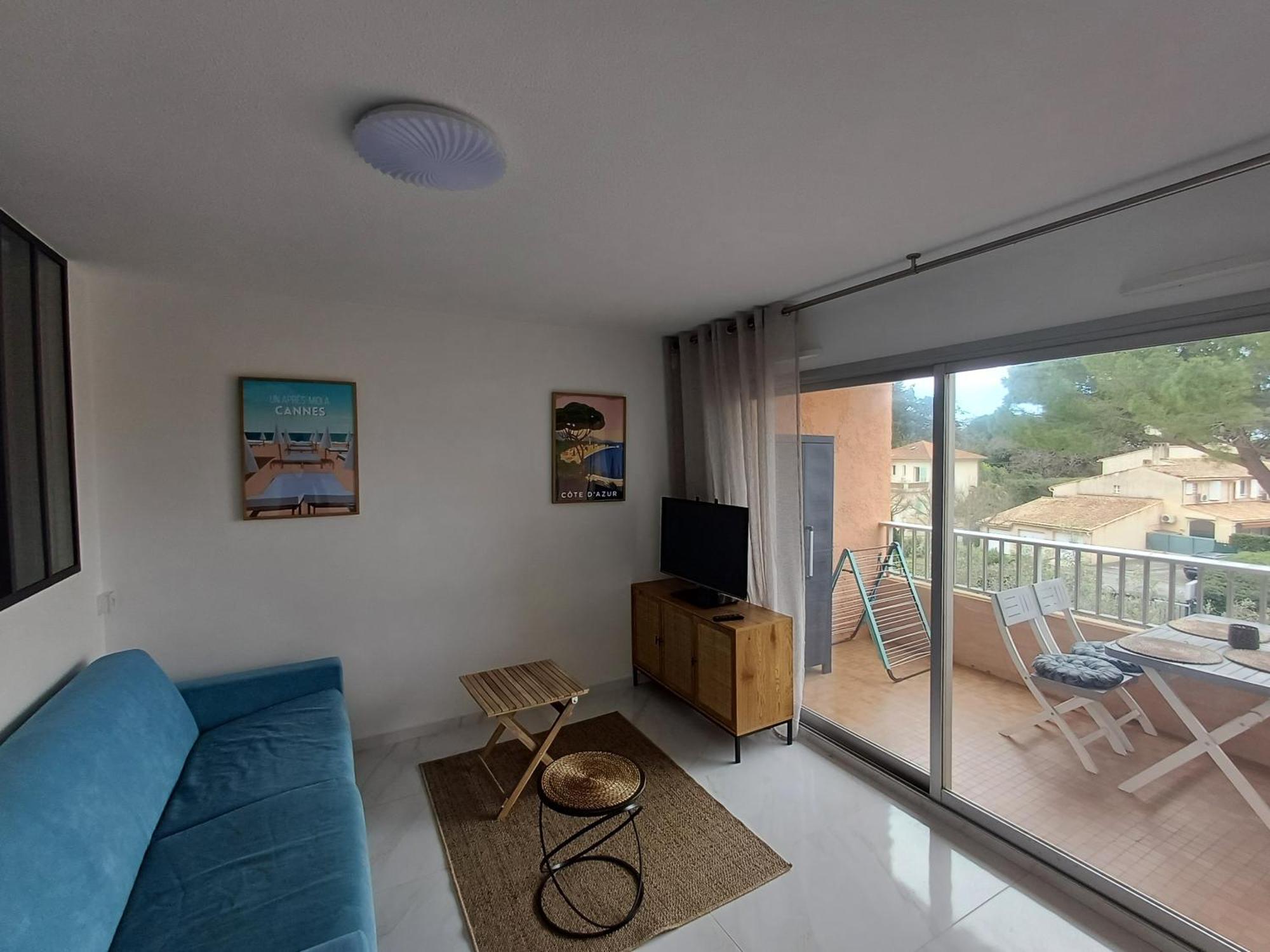 Eden Azur Apart otel Golfe-Juan Oda fotoğraf